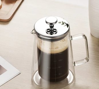 Borosilicate french press coffee maker
