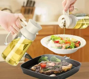 2 in 1 acrylic oil jar